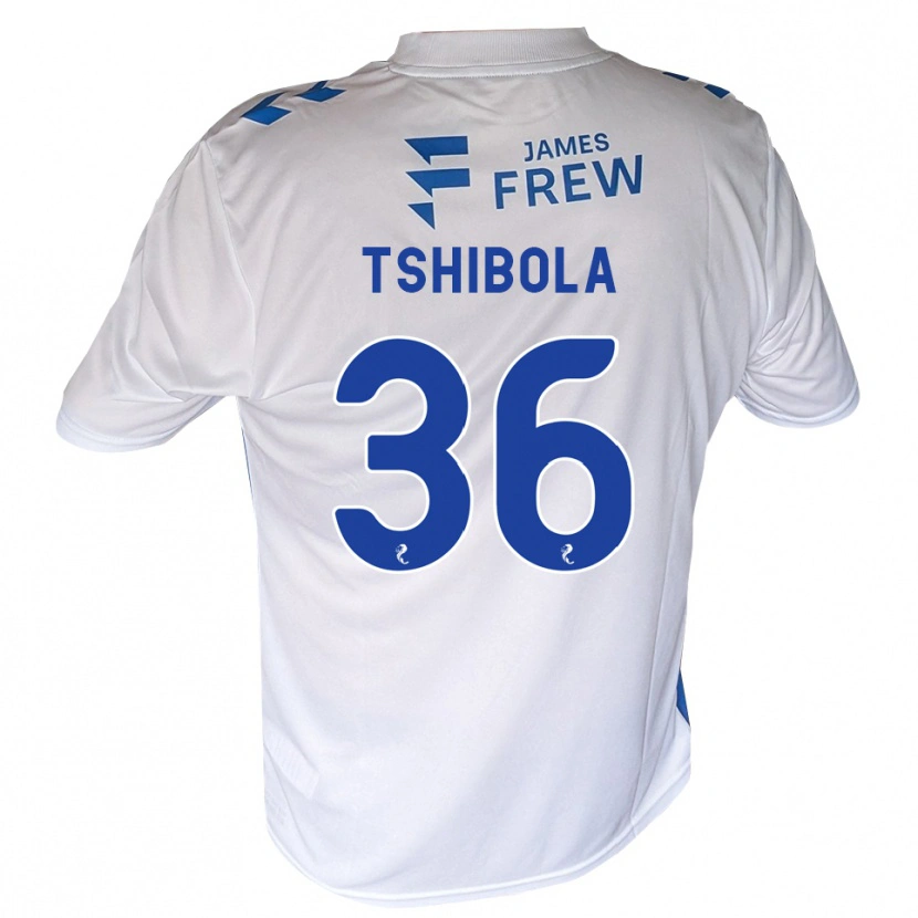 Danxen Enfant Maillot Aaron Tshibola #36 Bleu Royal Blanc Tenues Domicile 2026/27 T-Shirt