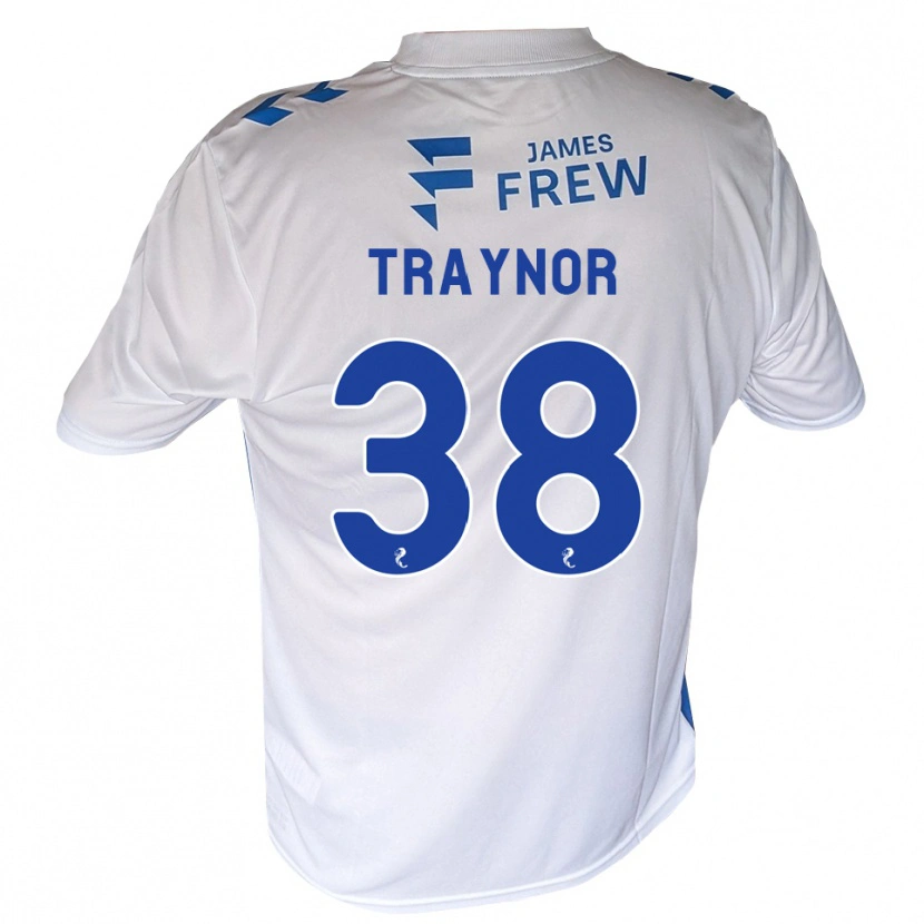 Danxen Enfant Maillot Archie Traynor #38 Bleu Royal Blanc Tenues Domicile 2026/27 T-Shirt