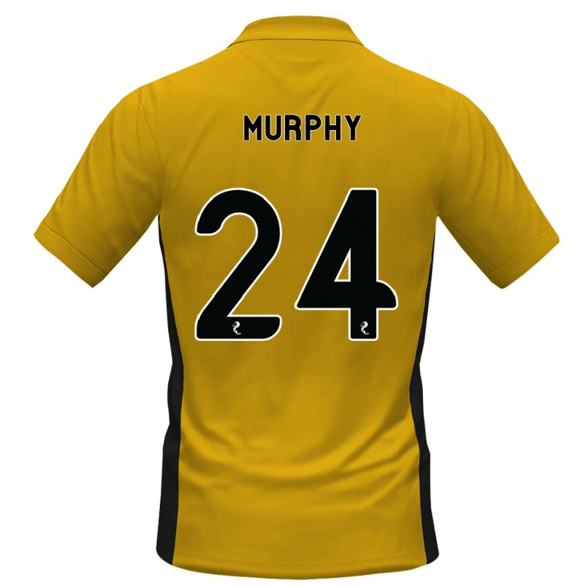 Danxen Enfant Maillot Jessica Murphy #24 Orange Noir Tenues Domicile 2026/27 T-Shirt