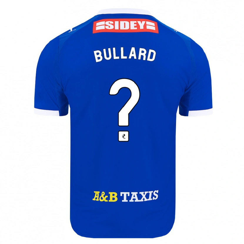 Danxen Enfant Maillot Cole Bullard #0 Bleu Rouge Jaune Tenues Domicile 2026/27 T-Shirt