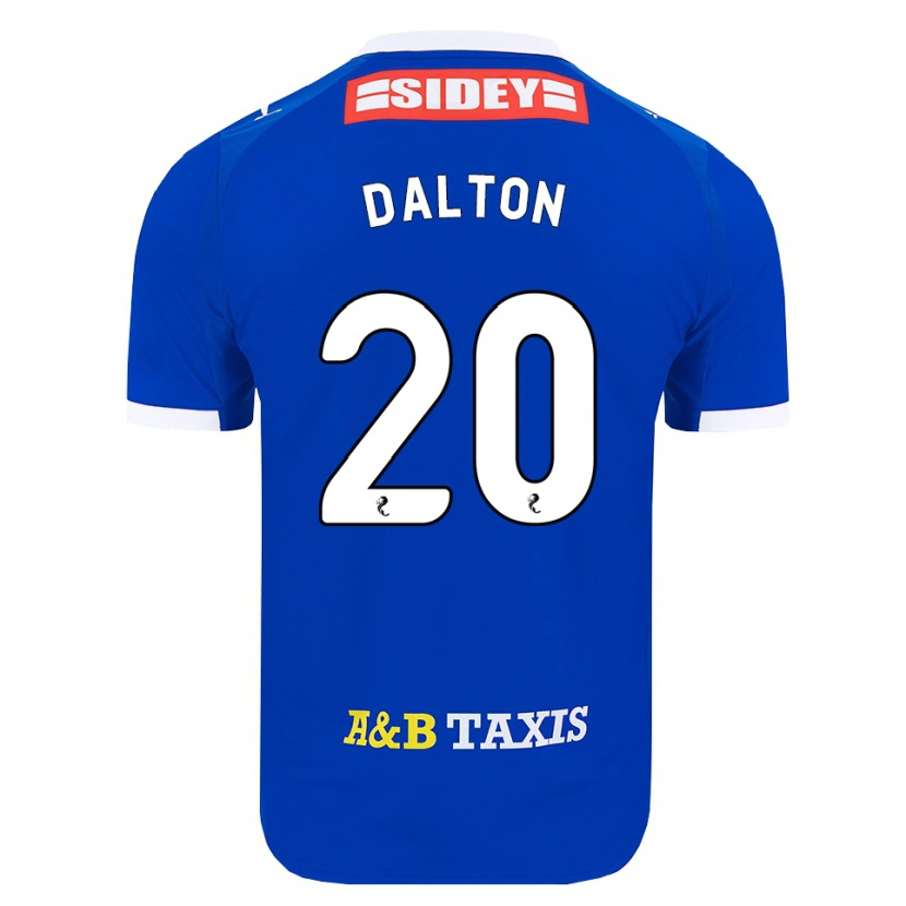 Danxen Enfant Maillot Sean Dalton #20 Bleu Rouge Jaune Tenues Domicile 2026/27 T-Shirt