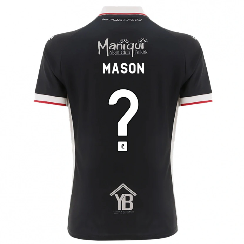 Danxen Enfant Maillot Gemma Mason #0 Noir Blanc Rouge Tenues Domicile 2026/27 T-Shirt