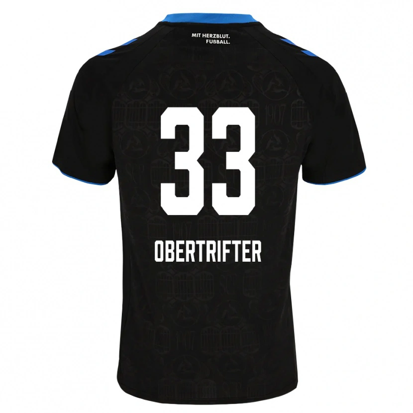 Danxen Enfant Maillot Ben Obertrifter #33 Noir Blanc Rouge Tenues Domicile 2026/27 T-Shirt