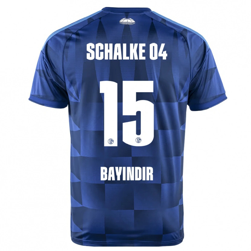 Danxen Enfant Maillot Aris Bayindir #15 Bleu Foncé Jaune Blanc Tenues Domicile 2026/27 T-Shirt
