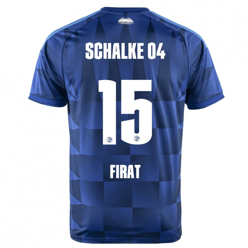 Danxen Enfant Maillot Kaan Fırat #15 Bleu Foncé Jaune Blanc Tenues Domicile 2026/27 T-Shirt