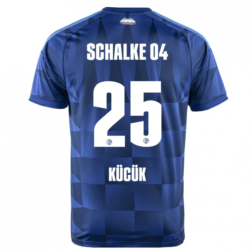 Danxen Enfant Maillot Yüksel Kücük #25 Bleu Foncé Jaune Blanc Tenues Domicile 2026/27 T-Shirt