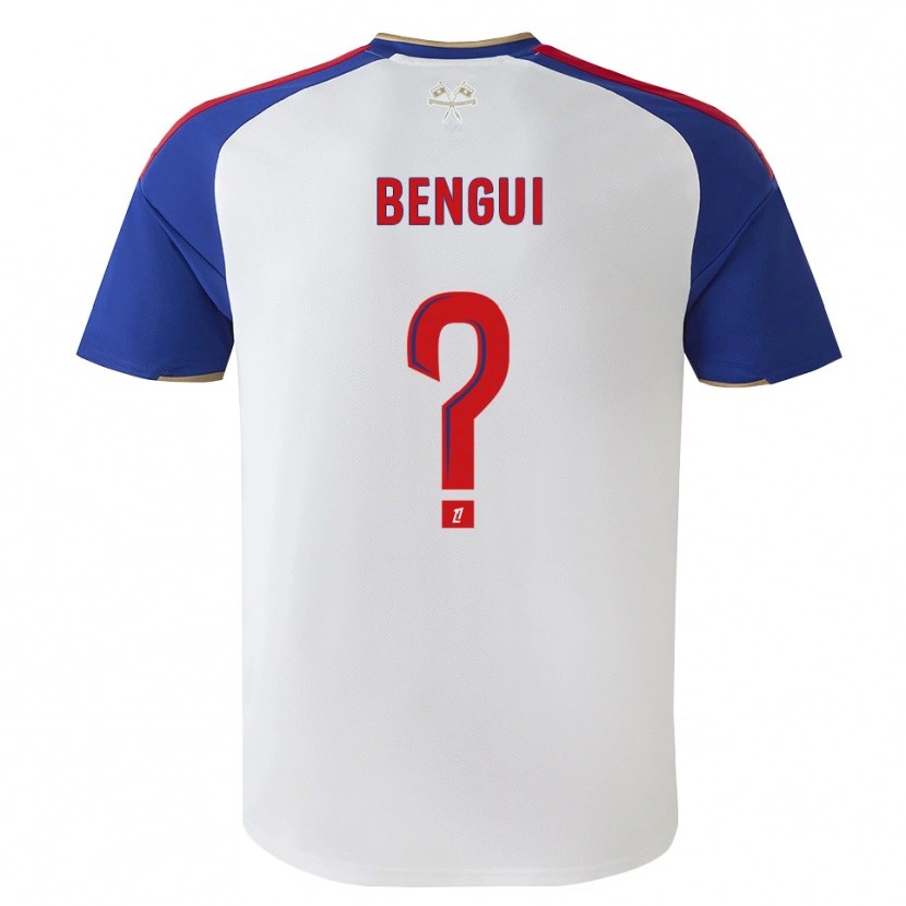 Danxen Enfant Maillot Justin Bengui #0 Bleu Royal Rouge Blanc Tenues Domicile 2026/27 T-Shirt