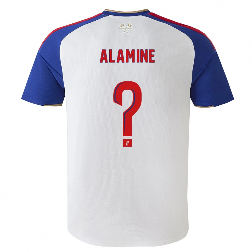 Danxen Enfant Maillot Ali Alamine #0 Bleu Royal Rouge Blanc Tenues Domicile 2026/27 T-Shirt