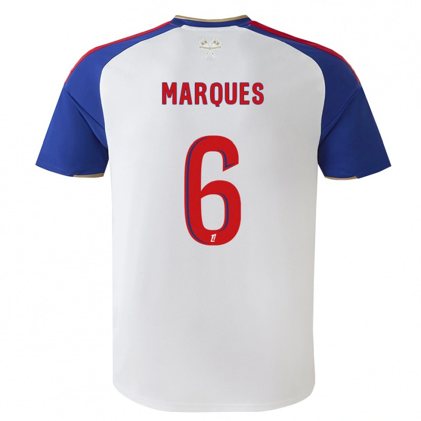 Danxen Enfant Maillot Joss Marques #6 Bleu Royal Rouge Blanc Tenues Domicile 2026/27 T-Shirt