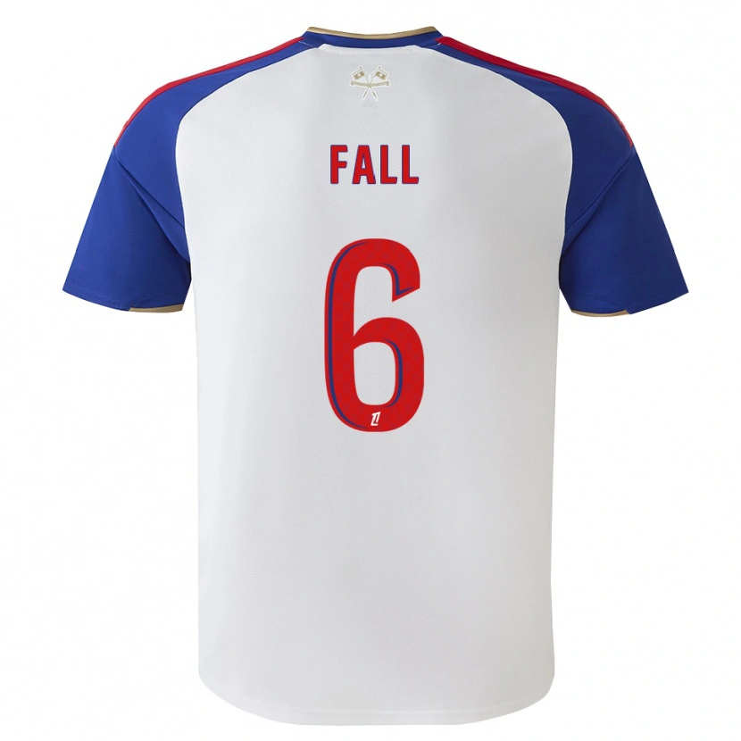 Danxen Enfant Maillot Fallou Fall #6 Bleu Royal Rouge Blanc Tenues Domicile 2026/27 T-Shirt