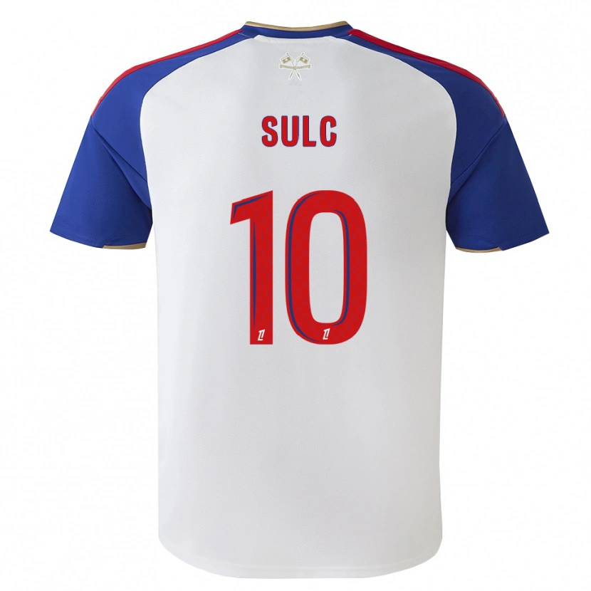 Danxen Enfant Maillot Pavel Sulc #10 Bleu Royal Rouge Blanc Tenues Domicile 2026/27 T-Shirt