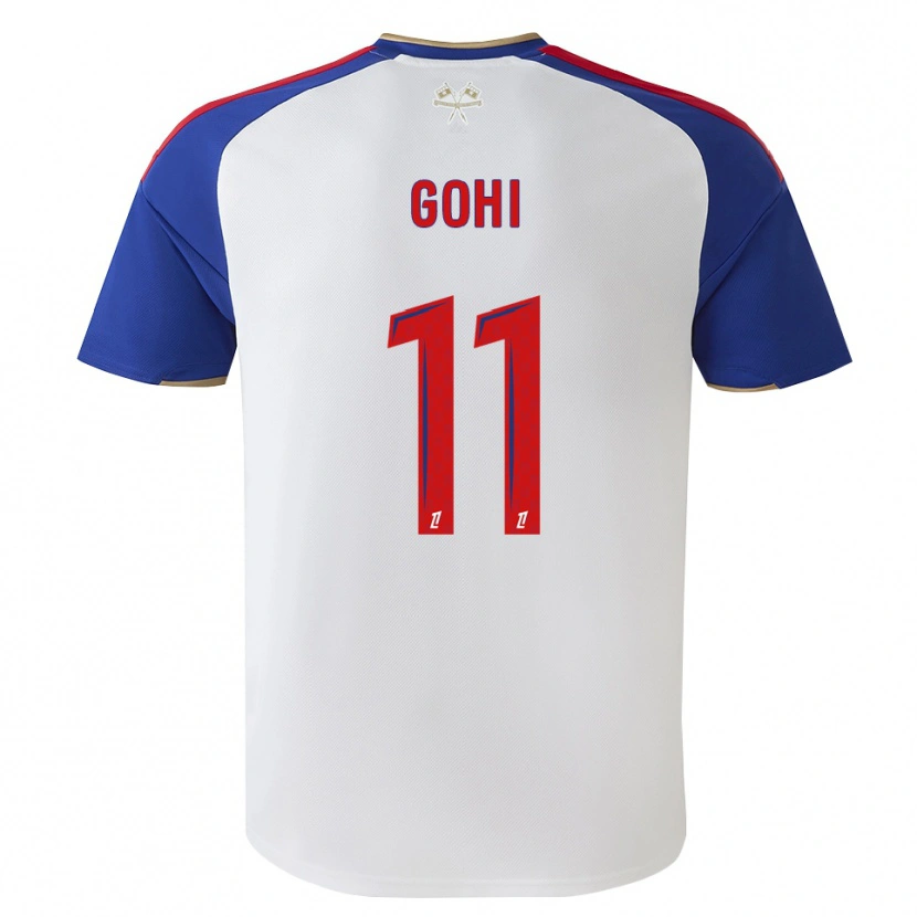 Danxen Enfant Maillot Gnadou Gohi #11 Bleu Royal Rouge Blanc Tenues Domicile 2026/27 T-Shirt