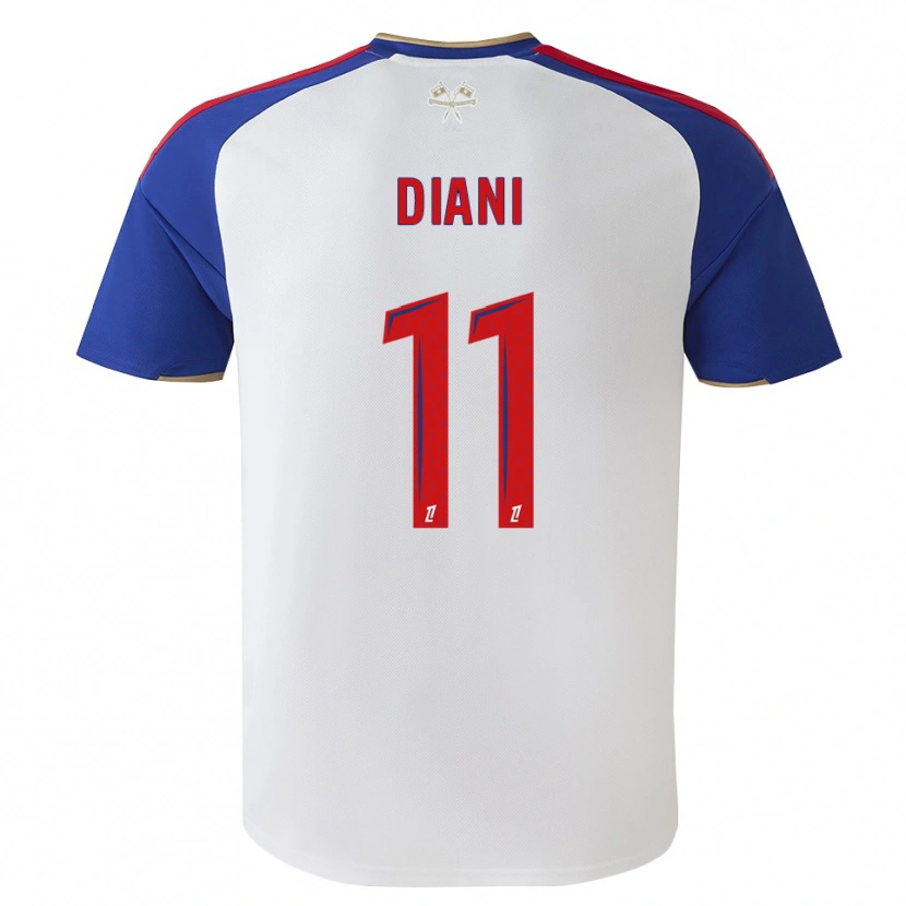 Danxen Enfant Maillot Kadidiatou Diani #11 Bleu Royal Rouge Blanc Tenues Domicile 2026/27 T-Shirt