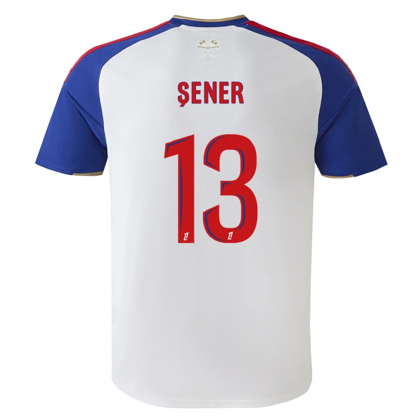 Danxen Enfant Maillot Haktan Şener #13 Bleu Royal Rouge Blanc Tenues Domicile 2026/27 T-Shirt