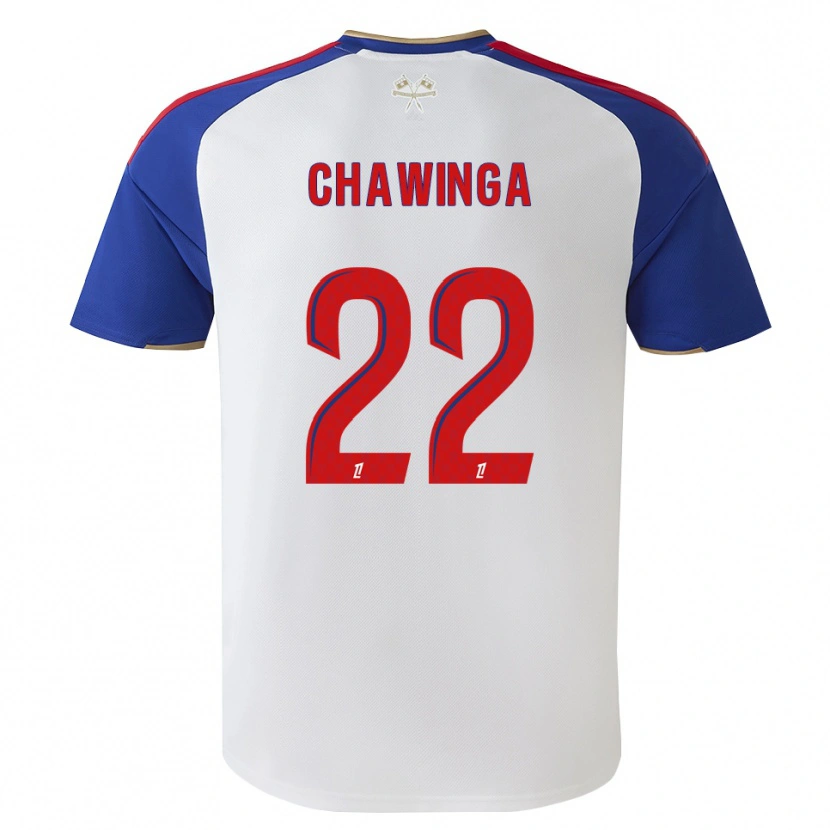 Danxen Enfant Maillot Tabitha Chawinga #22 Bleu Royal Rouge Blanc Tenues Domicile 2026/27 T-Shirt