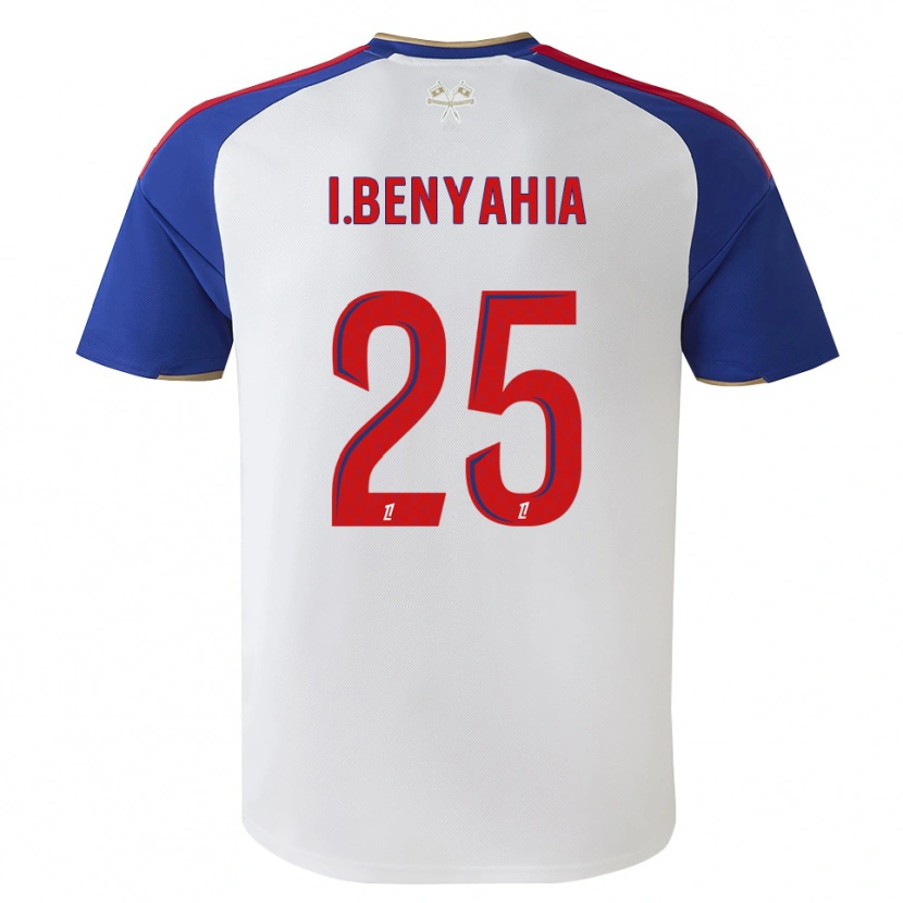 Danxen Enfant Maillot Ines Benyahia #25 Bleu Royal Rouge Blanc Tenues Domicile 2026/27 T-Shirt
