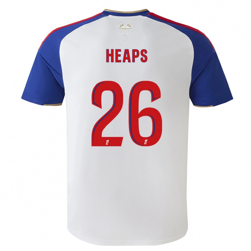 Danxen Enfant Maillot Lindsey Heaps #26 Bleu Royal Rouge Blanc Tenues Domicile 2026/27 T-Shirt