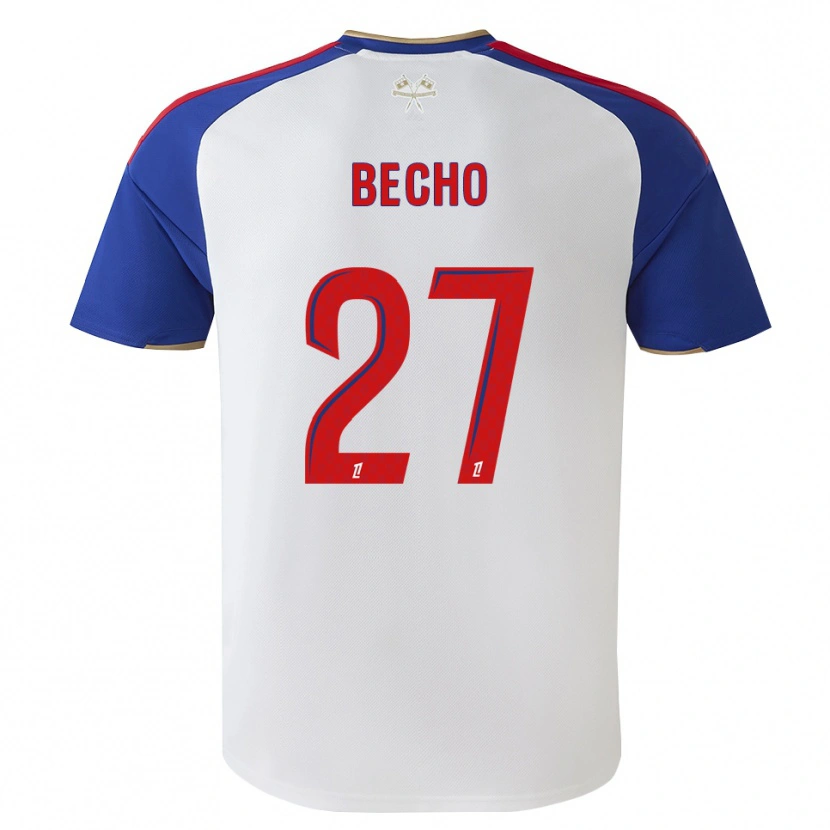 Danxen Enfant Maillot Vicki Bècho #27 Bleu Royal Rouge Blanc Tenues Domicile 2026/27 T-Shirt