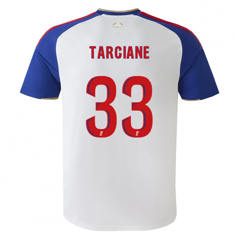 Danxen Enfant Maillot Dos Santos De Lima Tarciane #33 Bleu Royal Rouge Blanc Tenues Domicile 2026/27 T-Shirt