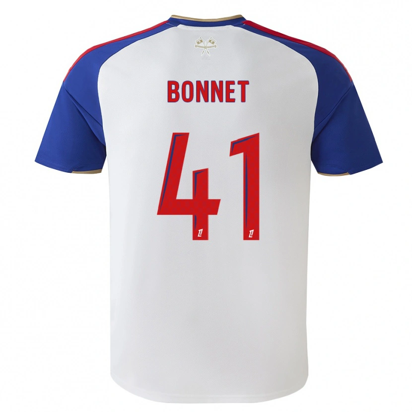 Danxen Enfant Maillot Noam Bonnet #41 Bleu Royal Rouge Blanc Tenues Domicile 2026/27 T-Shirt
