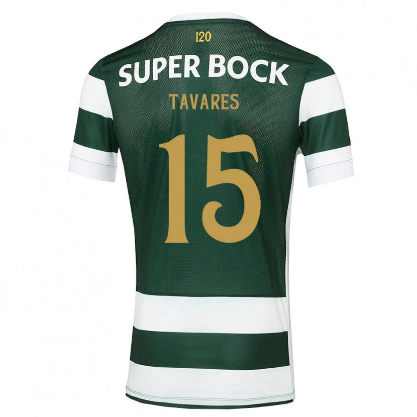 Danxen Enfant Maillot Samuel Tavares #15 Darkslategray Blanc Tenues Domicile 2026/27 T-Shirt