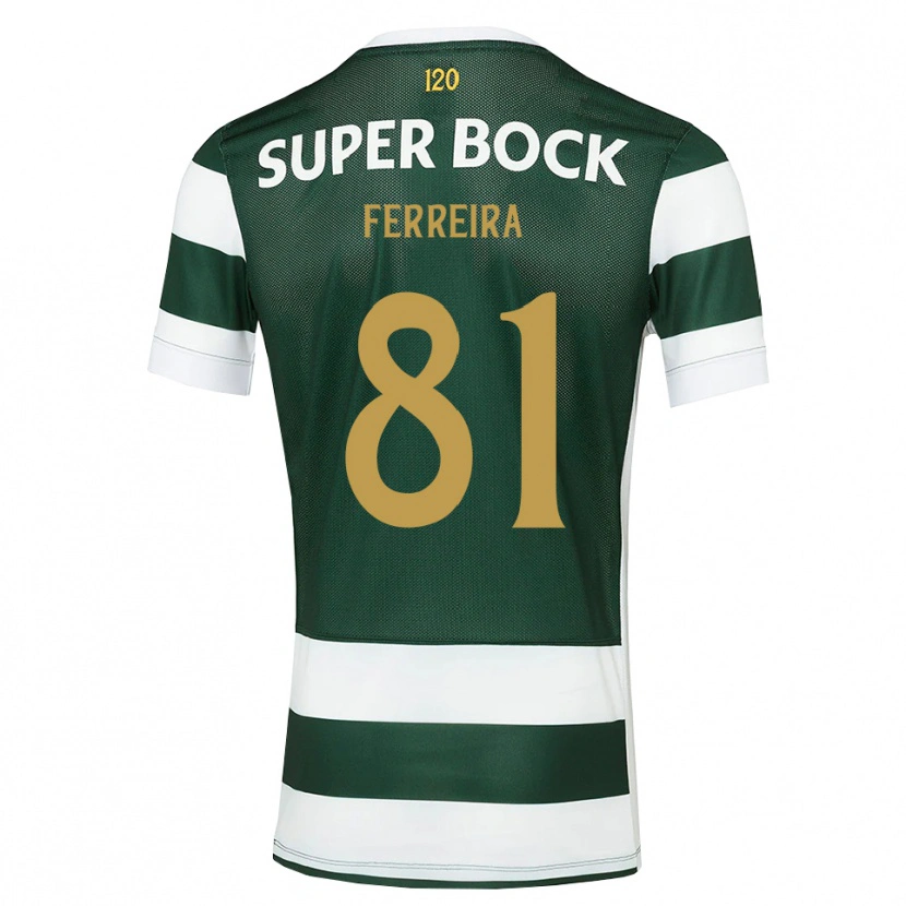 Danxen Enfant Maillot Sandro Ferreira #81 Darkslategray Blanc Tenues Domicile 2026/27 T-Shirt