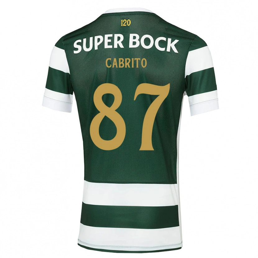 Danxen Enfant Maillot Rodrigo Cabrito #87 Darkslategray Blanc Tenues Domicile 2026/27 T-Shirt