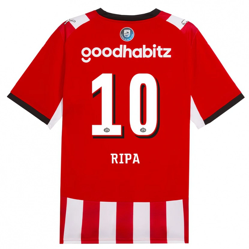 Danxen Enfant Maillot Chimera Ripa #10 Rouge Blanc Noir Tenues Domicile 2026/27 T-Shirt