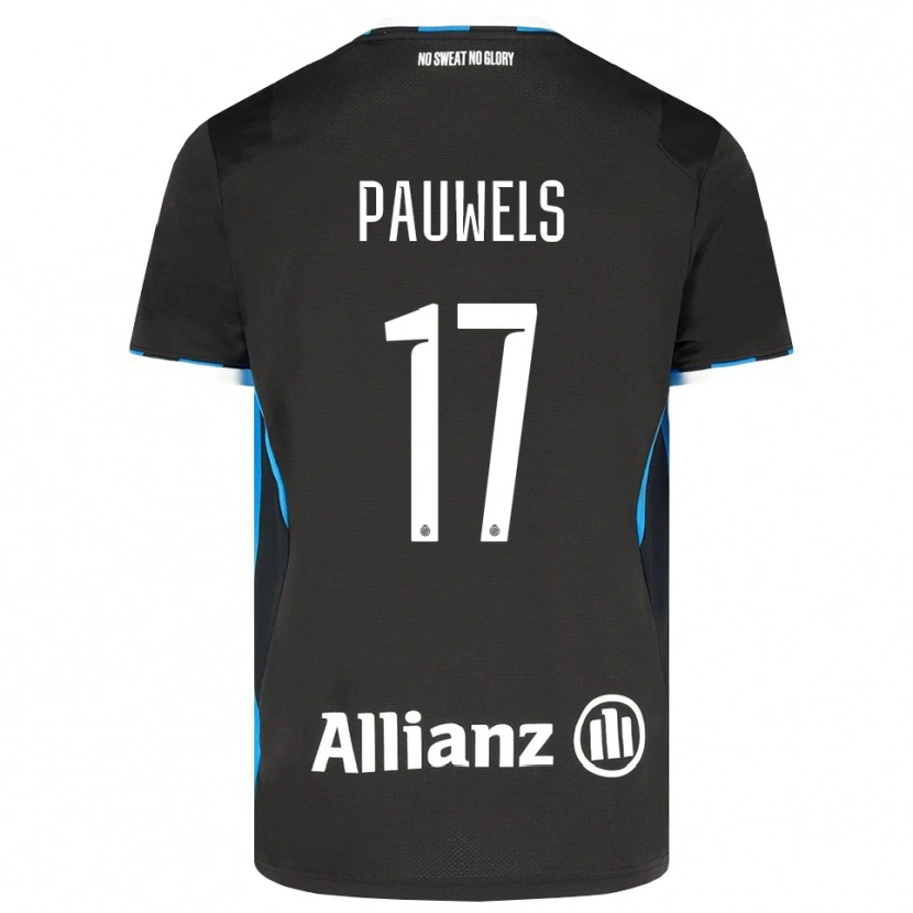 Danxen Enfant Maillot Fleur Pauwels #17 Noir Rouge Bleu Tenues Domicile 2026/27 T-Shirt