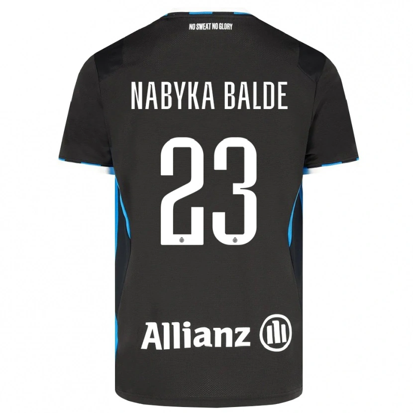 Danxen Enfant Maillot Mamadou Balde #23 Noir Rouge Bleu Tenues Domicile 2026/27 T-Shirt