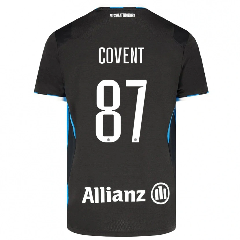 Danxen Enfant Maillot Jorijn Covent #87 Noir Rouge Bleu Tenues Domicile 2026/27 T-Shirt
