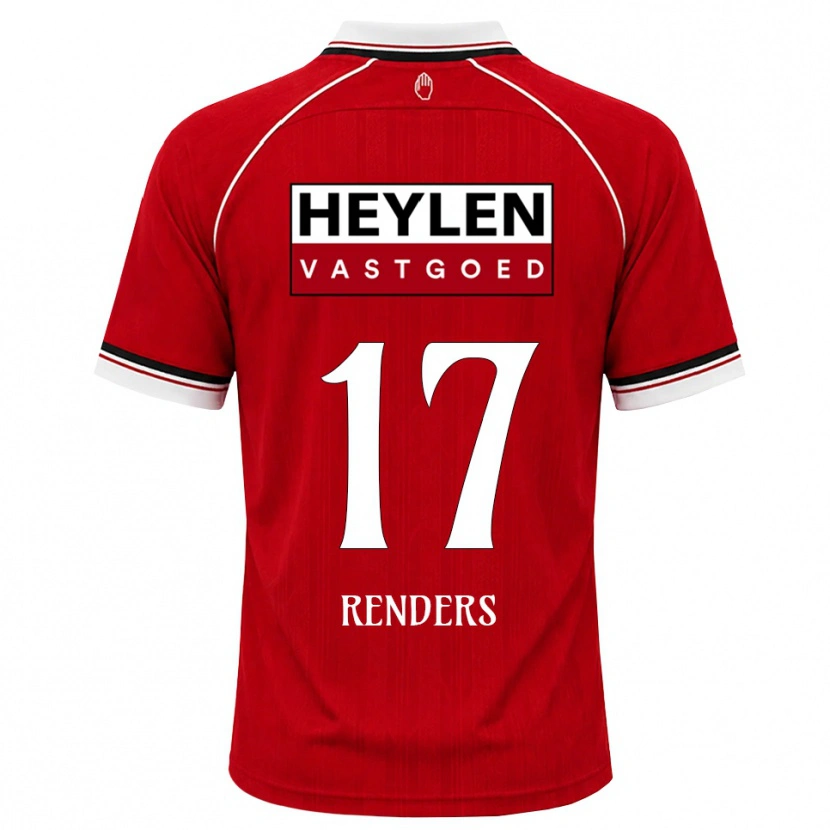Danxen Enfant Maillot Semm Renders #17 Rouge Blanc Noir Tenues Domicile 2026/27 T-Shirt