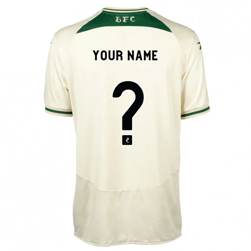 Danxen Enfant Maillot Votre Nom #0 Blanc Forêt Tenues Extérieur 2026/27 T-Shirt