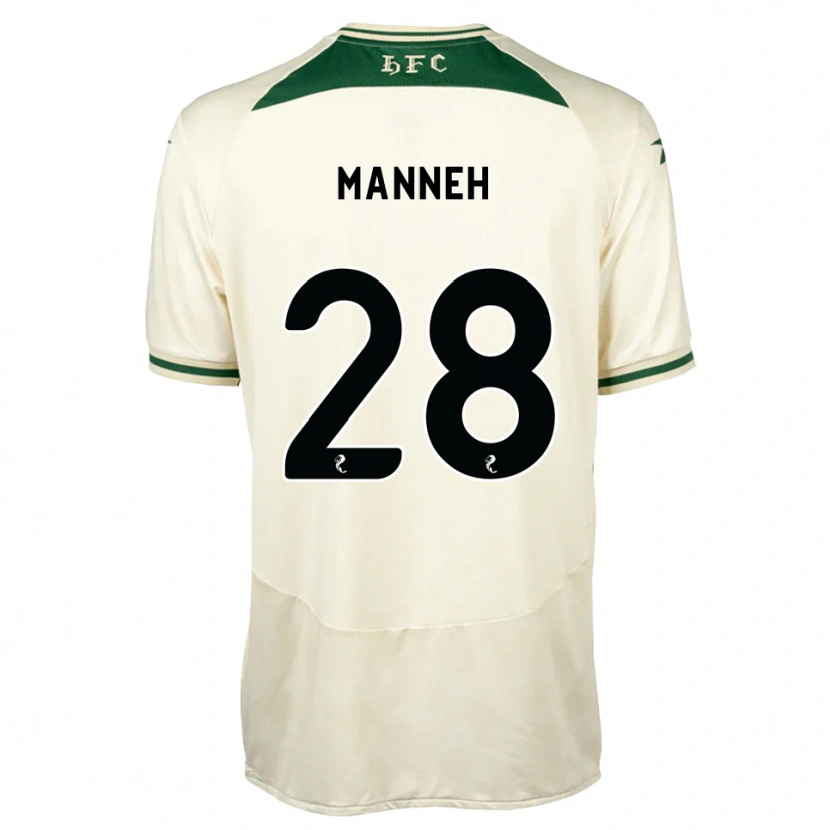 Danxen Enfant Maillot Alasana Manneh #28 Blanc Forêt Tenues Extérieur 2026/27 T-Shirt