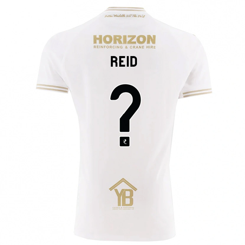 Danxen Enfant Maillot Hannah Reid #0 Blé Blanc Tenues Extérieur 2026/27 T-Shirt