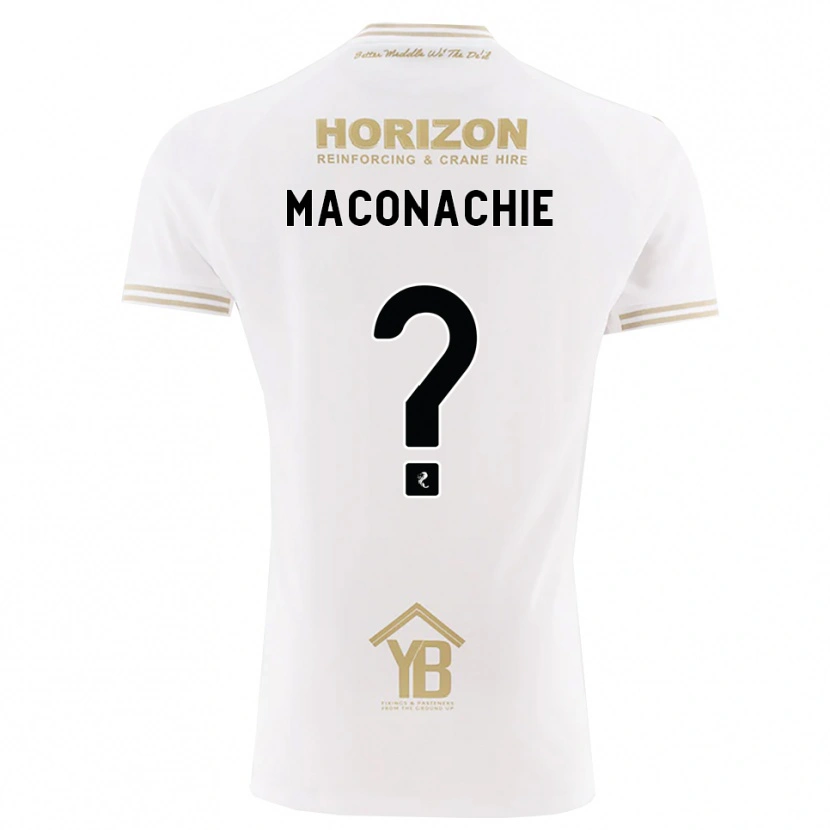 Danxen Enfant Maillot Charlotte Maconachie #0 Blé Blanc Tenues Extérieur 2026/27 T-Shirt
