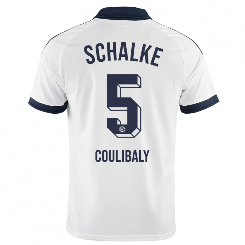 Danxen Enfant Maillot Barakissa Coulibaly #5 Noir Blanc Tenues Extérieur 2026/27 T-Shirt