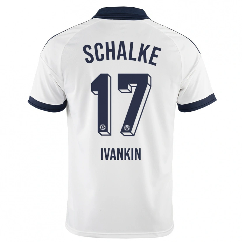 Danxen Enfant Maillot Alexander Ivankin #17 Noir Blanc Tenues Extérieur 2026/27 T-Shirt