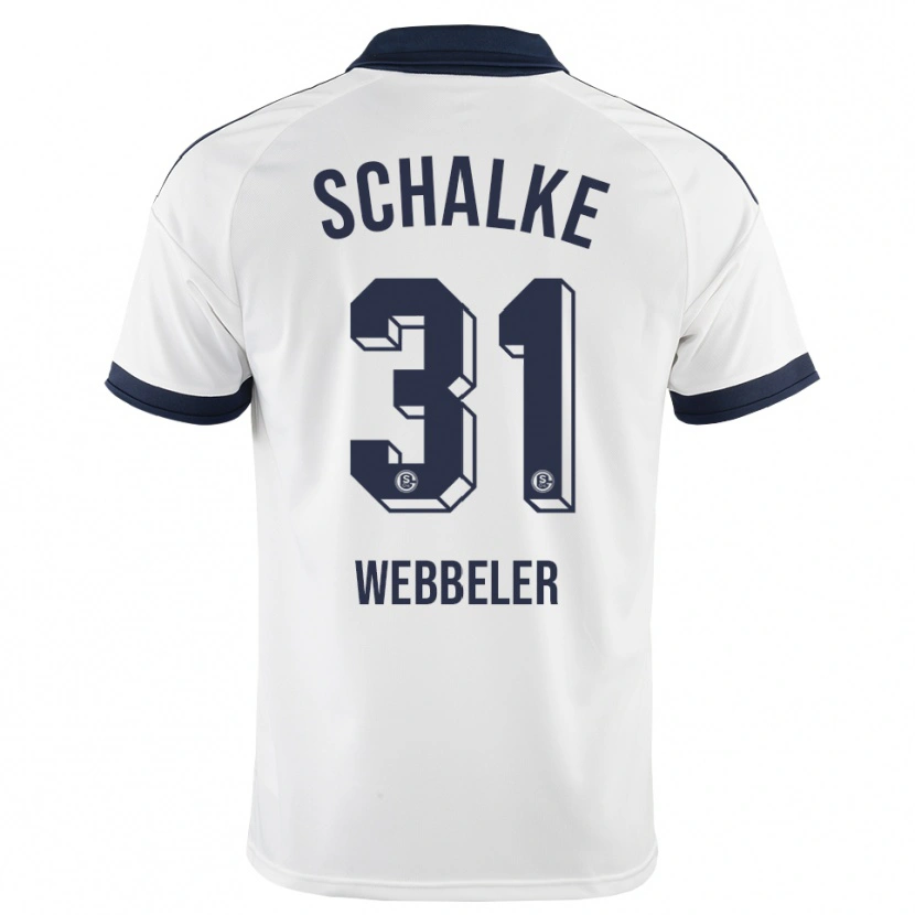 Danxen Enfant Maillot Vada Webbeler #31 Noir Blanc Tenues Extérieur 2026/27 T-Shirt