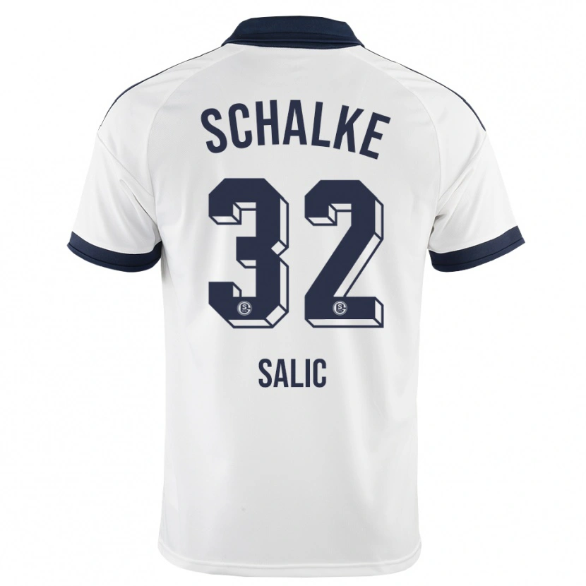 Danxen Enfant Maillot Dana Salic #32 Noir Blanc Tenues Extérieur 2026/27 T-Shirt