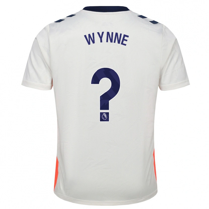 Danxen Enfant Maillot Joe Wynne #0 Blanc Orange Bleu Royal Tenues Extérieur 2026/27 T-Shirt