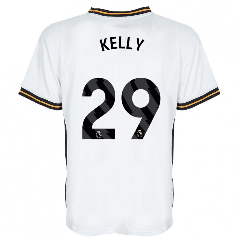 Danxen Enfant Maillot Ace Kelly #29 Blanc Orange Noir Tenues Extérieur 2026/27 T-Shirt