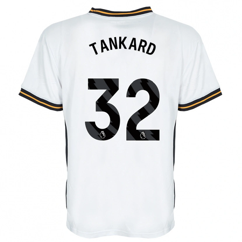 Danxen Enfant Maillot Lily Tankard #32 Blanc Orange Noir Tenues Extérieur 2026/27 T-Shirt