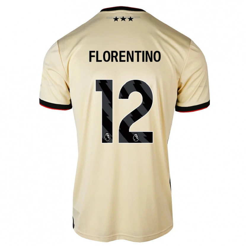 Danxen Enfant Maillot Florentino Ibrain Morris Luís #12 Chiffon De Citron Noir Rouge Tenues Extérieur 2026/27 T-Shirt