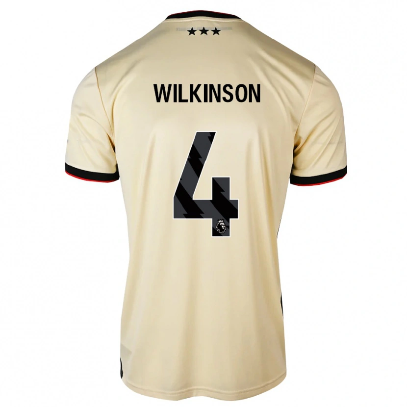 Danxen Enfant Maillot Oliver Wilkinson #4 Chiffon De Citron Noir Rouge Tenues Extérieur 2026/27 T-Shirt