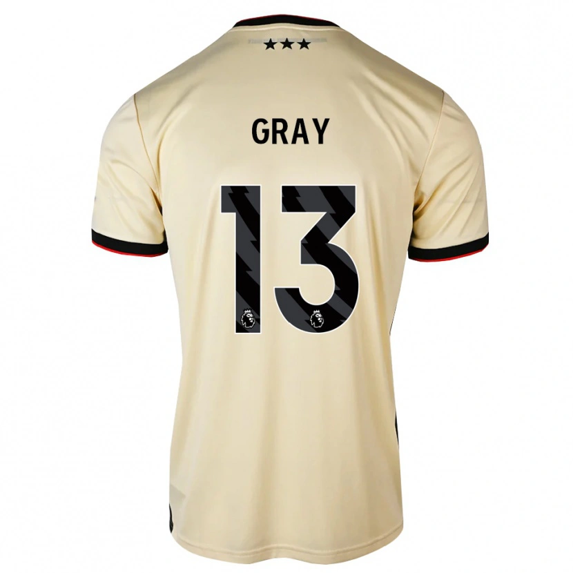 Danxen Enfant Maillot Henry Gray #13 Chiffon De Citron Noir Rouge Tenues Extérieur 2026/27 T-Shirt