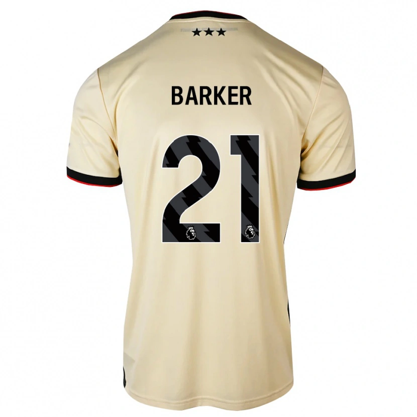 Danxen Enfant Maillot Maisy Barker #21 Chiffon De Citron Noir Rouge Tenues Extérieur 2026/27 T-Shirt