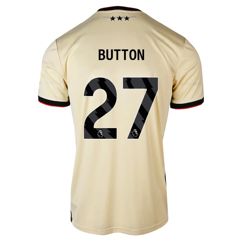 Danxen Enfant Maillot David Button #27 Chiffon De Citron Noir Rouge Tenues Extérieur 2026/27 T-Shirt