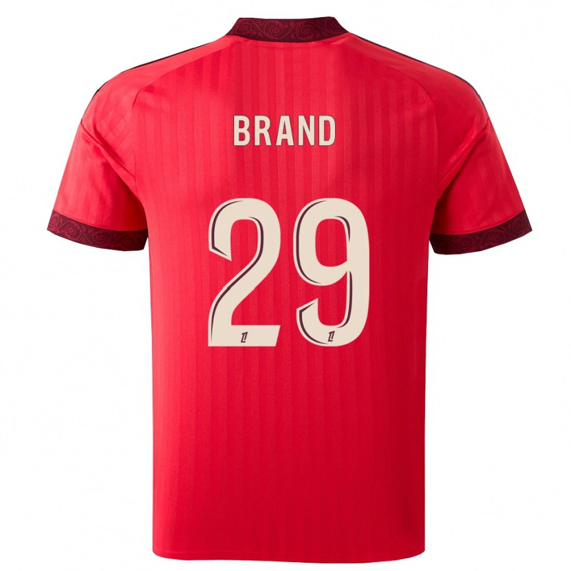 Danxen Enfant Maillot Jule Brand #29 Bordeaux Rouge Blanc Tenues Extérieur 2026/27 T-Shirt