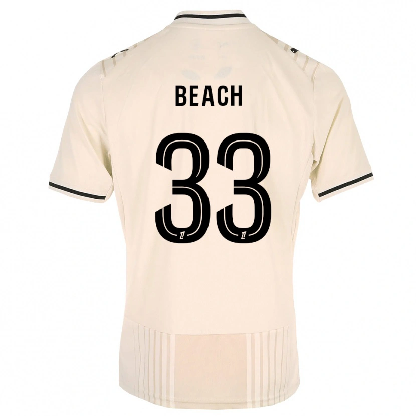 Danxen Enfant Maillot Patrick Beach #33 Dentelle Ancienne Noir Blanc Antique Tenues Extérieur 2026/27 T-Shirt
